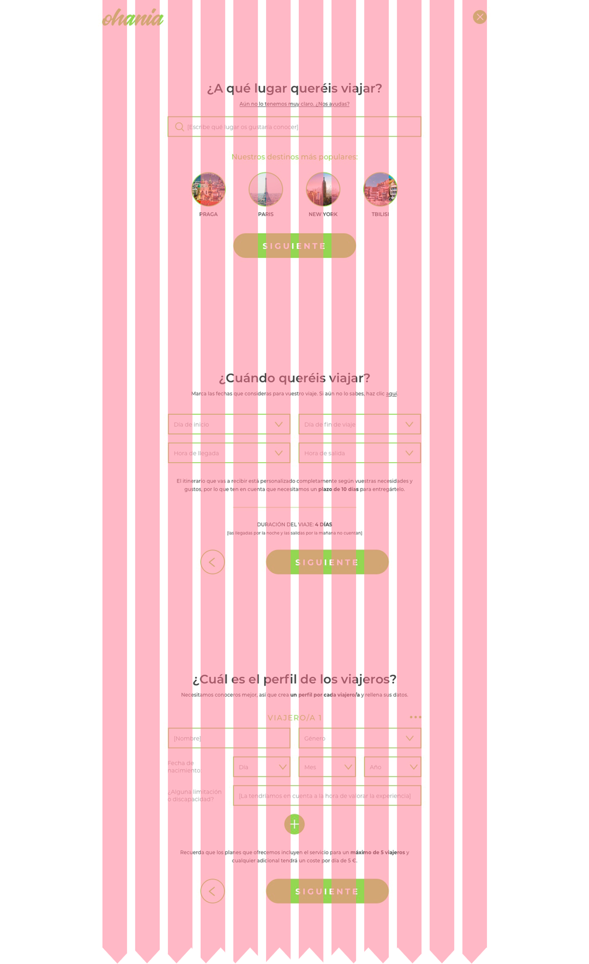 Questionnaire structure