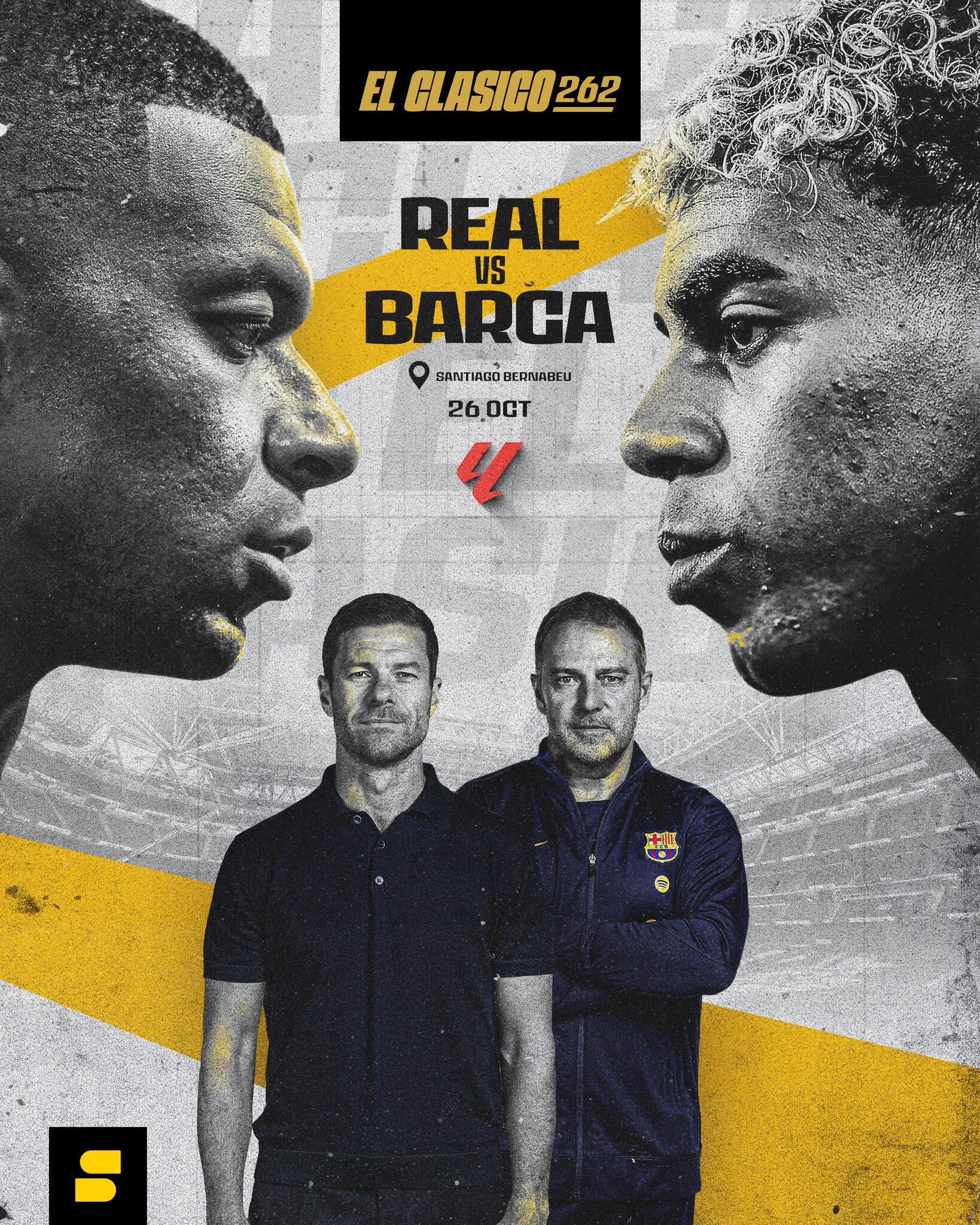 Setanta Post - 17 El Clásico Poster